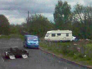 Supporting image for story: Second illegal traveller camp moves off Walsall site