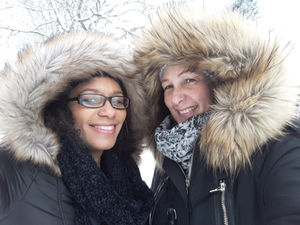 Esther Donaldson, left, penned the poem to thank staff at New Cross Hospital for the care they gave her mother Lenna, right