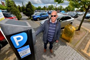 John Crowther from Worfield said he uses Old Smithfield Car Park as his main place to stop when visiting the town