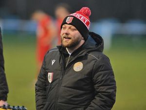 Supporting image for story: Market Drayton Town continue to improve and make do with a point in tough conditions