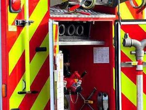 Supporting image for story: Chimney blaze at Shropshire motorsport venue