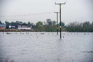 Parts of Whixall have been under water since December