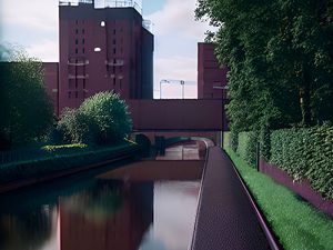 Supporting image for story: This is what happens when you ask an AI app to paint 'The Black Country'