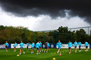 Albion players preparing for the weekend clash with Derby  (Photo by Adam Fradgley/West Bromwich Albion FC via Getty Images)