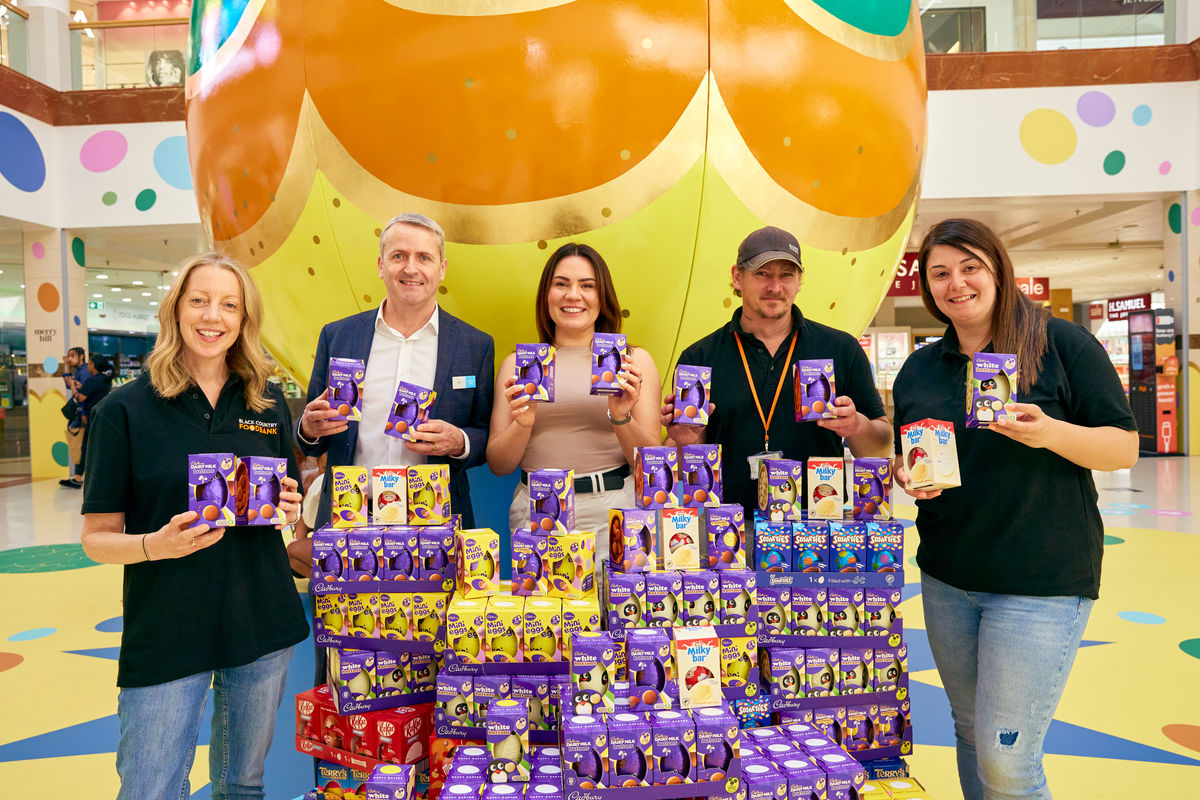 Merry Hill teams up with Black Country Foodbank to support those in need