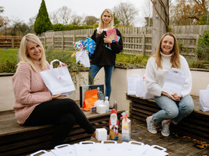 Supporting image for story: Shropshire trio team up to make gift bags for abuse victims this Christmas