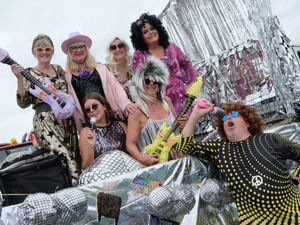 Supporting image for story: Police seized a knife from a teenager, escorted vulnerable women to safe spaces, and reunited a lost child with their parents at Rhayader Carnival
