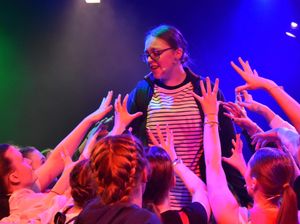 Supporting image for story: Teenagers bring the perils of social media to stage