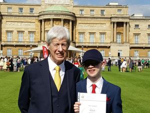 Supporting image for story: Shrewsbury student picks up award in Buckingham Palace visit