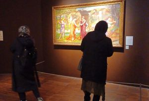 Adults enrolled on ESOL courses at City of Wolverhampton College visited the art gallery as part of a week of enrichment activities.