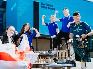 Supporting image for story: It's coming home? Not if Shropshire's Scots pipe up!