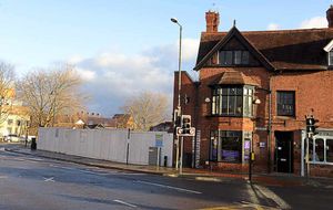 Today: The site of the explosion