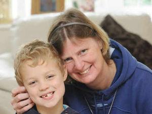 Supporting image for story: Boy saves mother after seizure drama