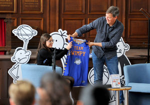 Diary of a Wimpy Kid author Jeff Kinney visits Wolverhampton Grammar School