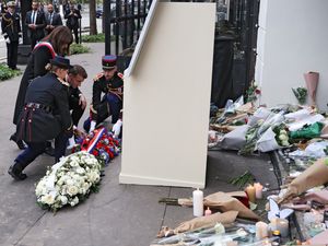 Supporting image for story: France honours victims of Paris terror attacks 10 years on