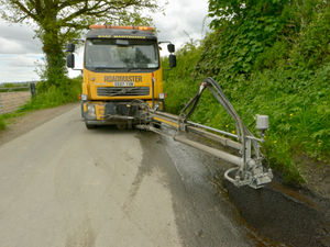 Supporting image for story: Watch: Crack team tackling Shropshire's pothole menace
