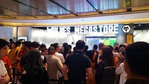 Wolves' new Chinese megastore, based in Shanghai.