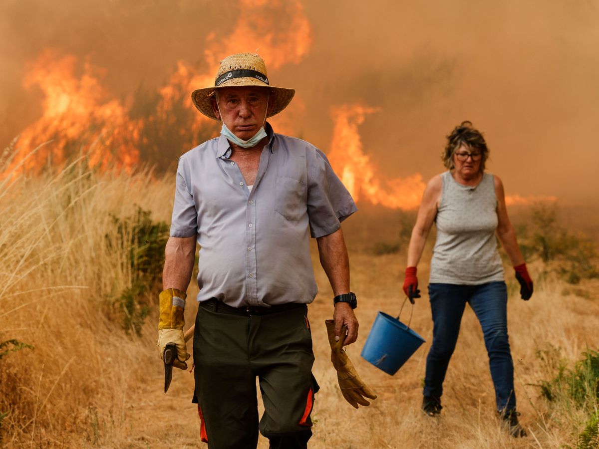 Spain, Portugal and Greece fight wildfires as heatwave expected to last for days