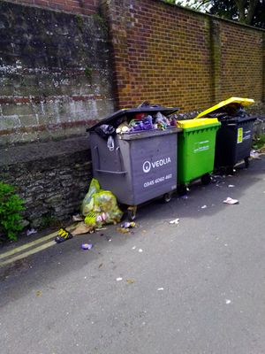 Picture supplied of the Castle Street Car Park in Ludlow