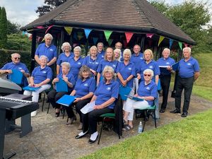 Supporting image for story: Powys singing group have busy Christmas season with numerous concerts booked