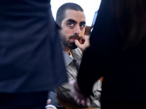 Supporting image for story: Trial of man charged with stabbing Salman Rushdie hears closing arguments