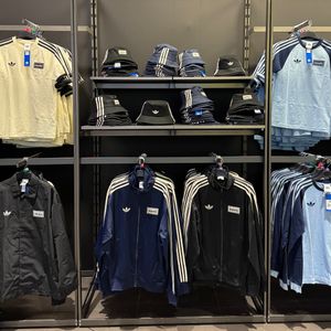 Merchandise also includes hats, jumpers, t-shirts, parkas and more. 