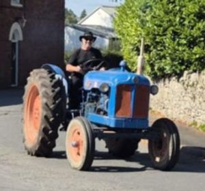 Barry Bevan on his very original Fordson Major