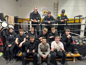 Supporting image for story: 'Poet with punch' inspires youngsters at Shifnal gym  