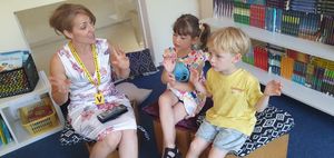 Children from ages four to 16 are able to take part in the activities of the school