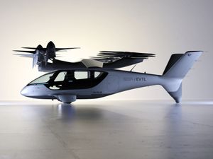 Supporting image for story: Flying taxis to take passengers to airports in minutes from 2028, company says