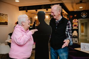 Daphne Steer and partner Lawrence Watson from Cressage