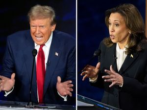 Supporting image for story: Harris makes forceful case against Trump on abortion, economy and democracy