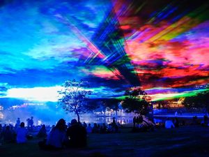 Supporting image for story: Display imitating the Northern Lights to light up the skies over Birmingham