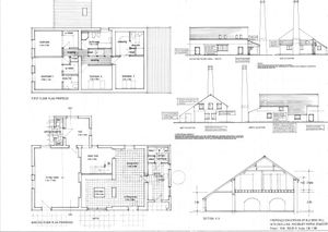 The site has planning permission to be converted into a four-bedroom family home. Photo: Halls UK