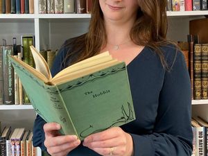 Supporting image for story: First edition of The Hobbit discovered in UK home sells for £43,000