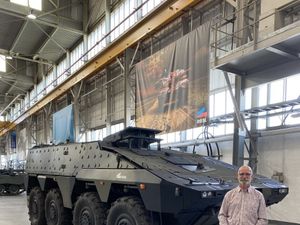 Supporting image for story: Telford man retires after 50 years at defence engineering company