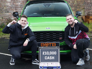 Supporting image for story: Tipton plasterer wins £30k car and £10k cash off 85p ticket