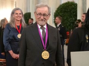 Supporting image for story: Steven Spielberg and Missy Elliott receive top US honour in White House ceremony