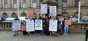 The messages from the protesters were that they wanted the museum to stay as part of the town's heritage