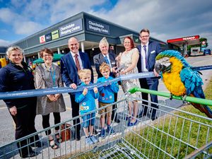 Supporting image for story: Ribbon cut new look Churchstoke centre 