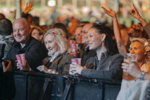 Enjoying the music at Shropshire Oktoberfest. Picture: Bright G