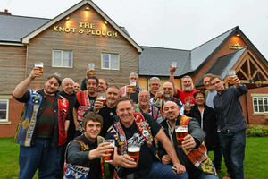 Supporting image for story: Black Country pub-crawlers visit their 20,000th boozer