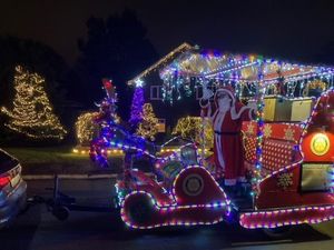 Supporting image for story: Rotary sleigh ready for its Christmas rounds