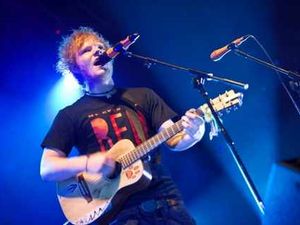 Supporting image for story: Ed Sheeran warms HMV Institute
