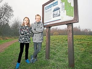 Charlie Thomas and his sister Hattie Thomas organised a petition against the plans