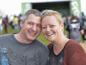 Daz and Paula Thrift, from Hadley