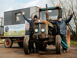 Supporting image for story: Pair to take vintage tractors with top speed of 19mph on 400-mile road trip for Shropshire charities