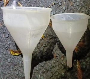 Equipment used for drug manufacture. 