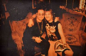 Steve Knowles with Ozzy Osbourne