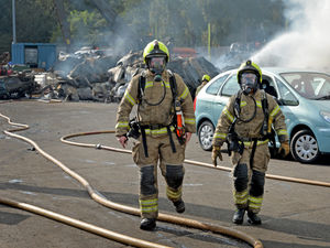 Supporting image for story: Recycling centre boss speaks of gratitude to firefighters after massive blaze